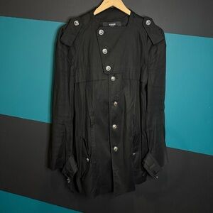 Versace Versus Black Trench Coat for Women